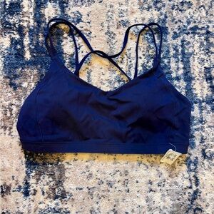 CALIA by Carrie Underwood Navy Strappy Sports Bra